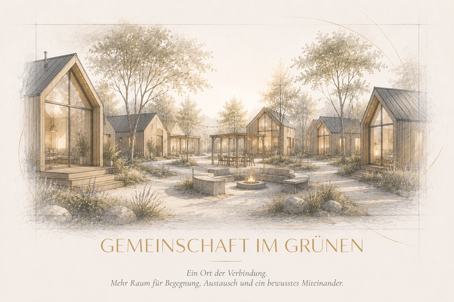 Ein Freiraum offenbart sich sanft –